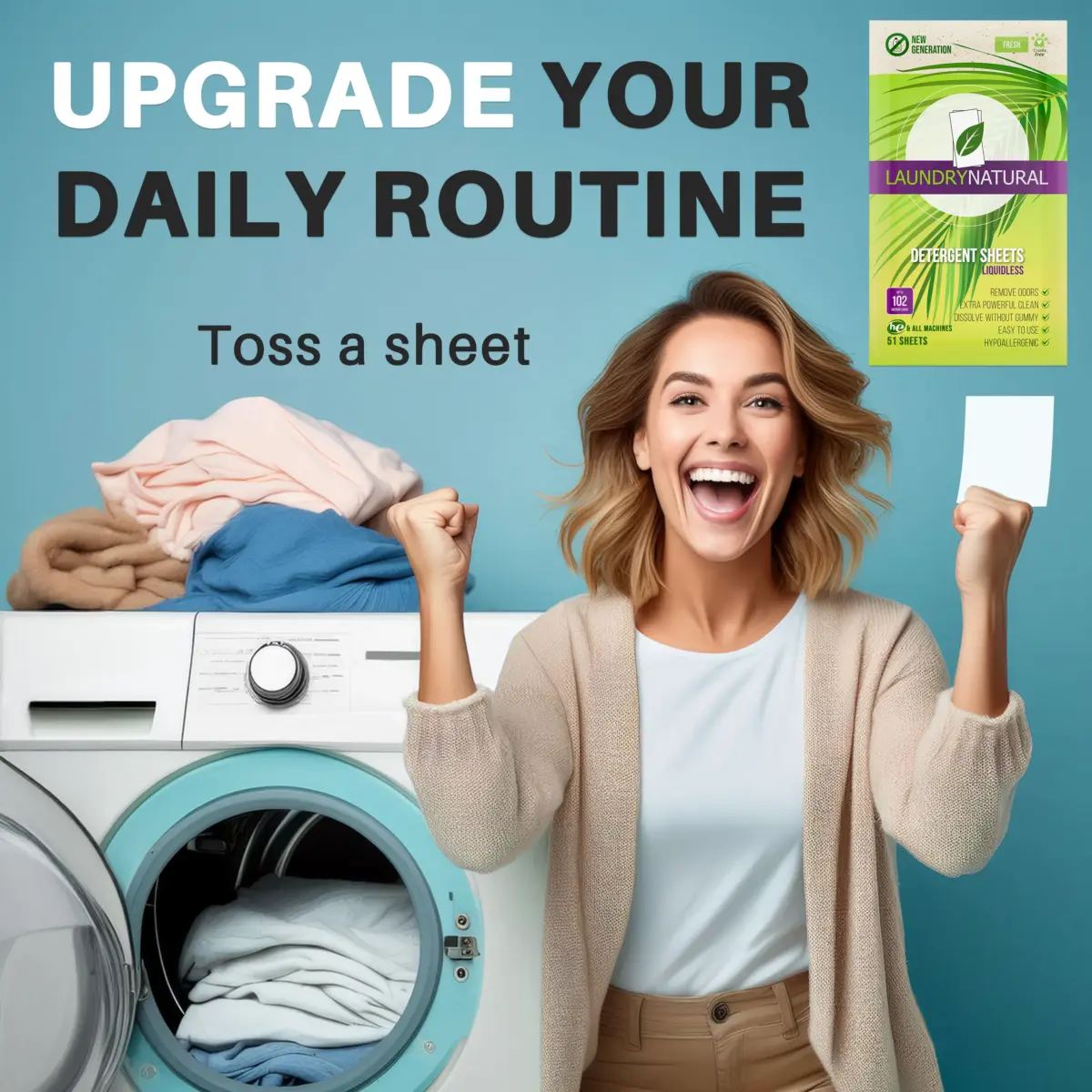 Upgrade your laundry daily routine